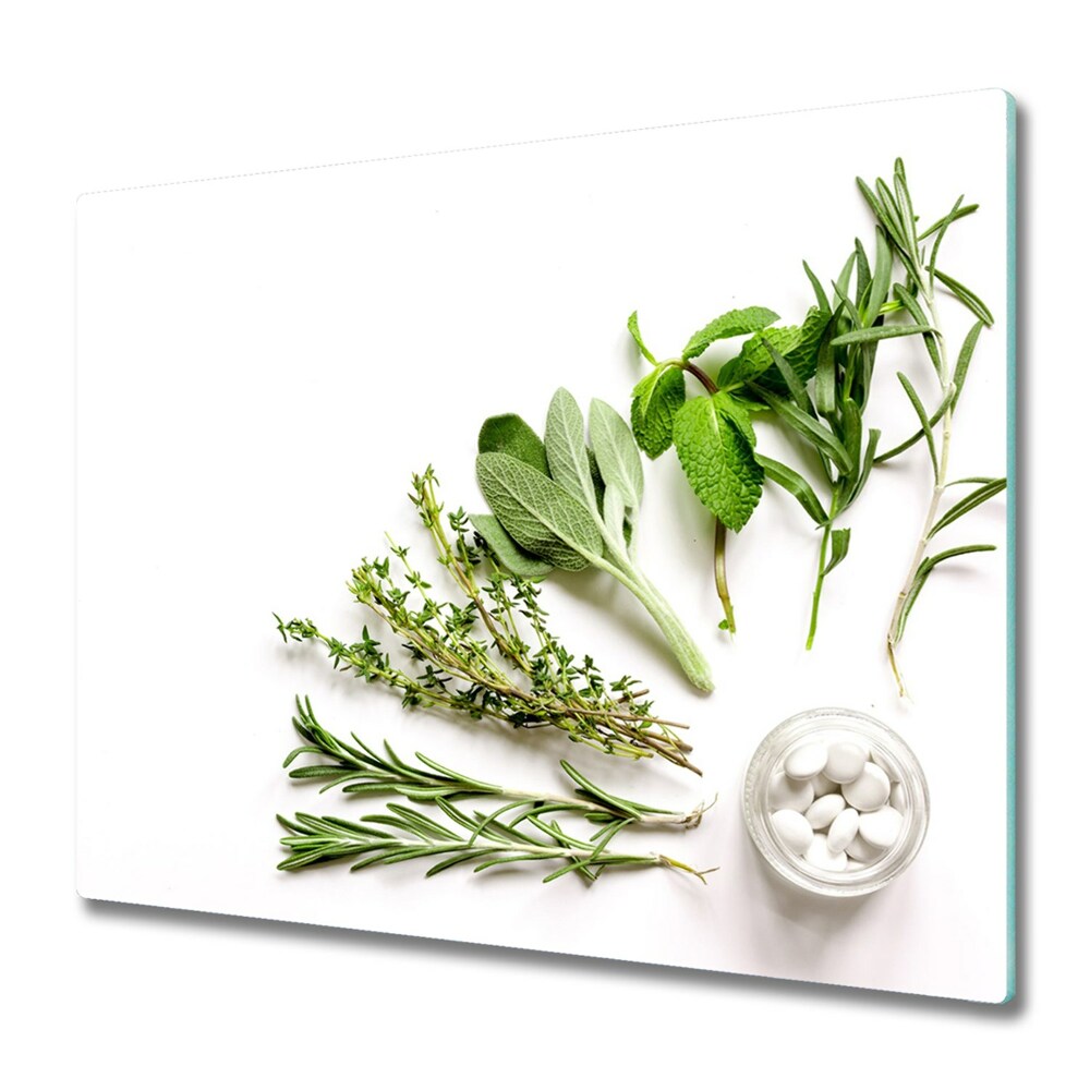 Protège plaque de cuisson Herbes de cuisine