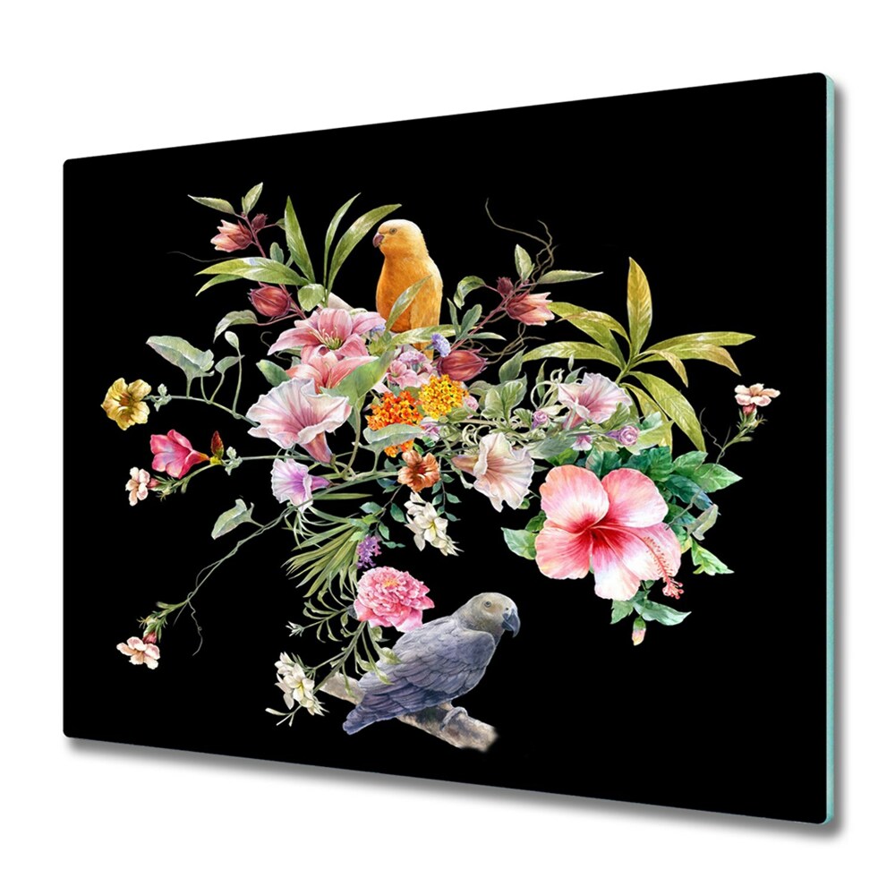 Protection plaque induction Oiseaux exotiques