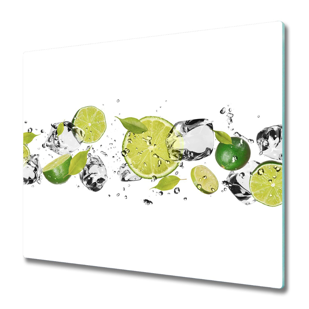 Couvre plaque de cuisson Citron vert et eau