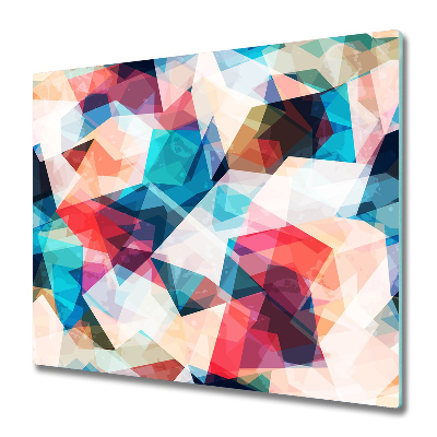 Couvre plaque de cuisson Losanges arc-en-ciel