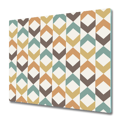 Protection plaque induction Motif rétro