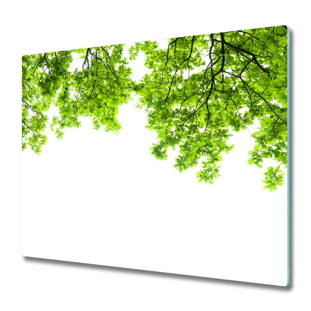 Protège plaque de cuisson Branches de chêne