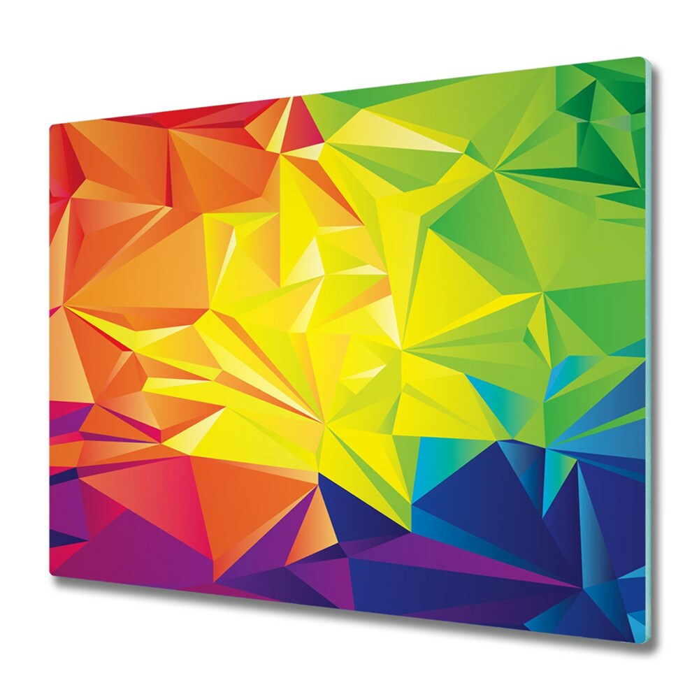 Planche à découper verre Fond abstrait coloré