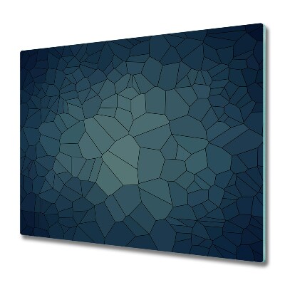 Protège plaque de cuisson Fond abstrait bleu