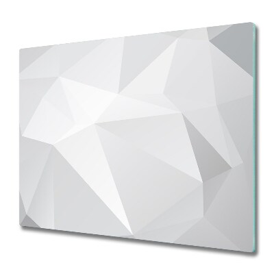 Protège plaque de cuisson Fond blanc