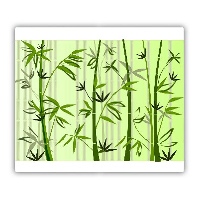 Cache plaque de cuisson Dessin de bambou