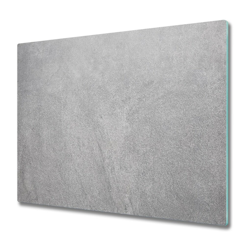 Protège plaque de cuisson Dalle de béton grise