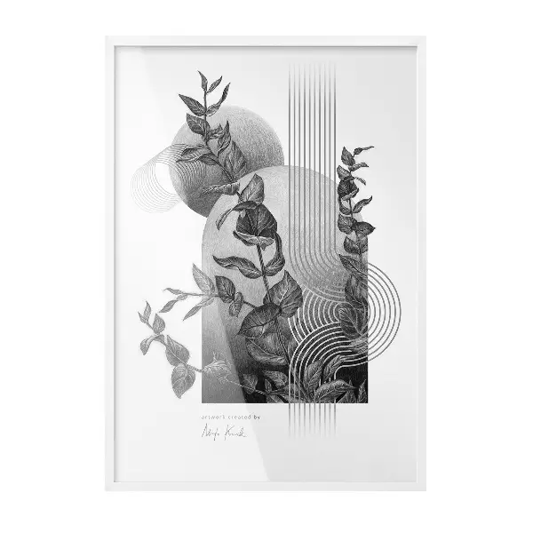Photo cadre blanc 70x100 cm