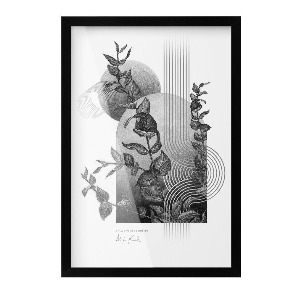 Cadre poster noir 40x60 cm