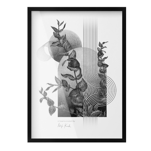 Cadre photo noir 50x70 cm