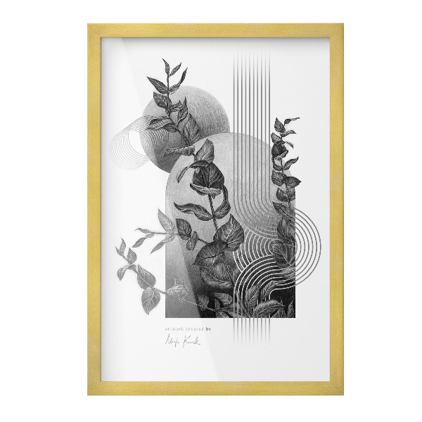 Photo cadre doré 40x60 cm