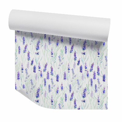 Papier peint Aquarelle lavande française