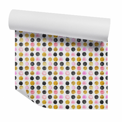 Papier peint Points géométriques décoratifs colorés