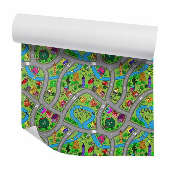 Papier peint Vue aérienne de la ville