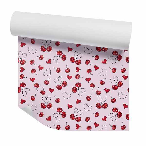 Papier peint Cerises d'amour