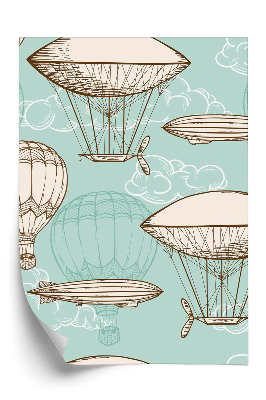 Papier peint Ballons de baudruche