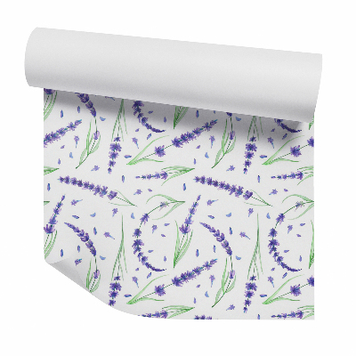 Papier peint Branches de lavande française