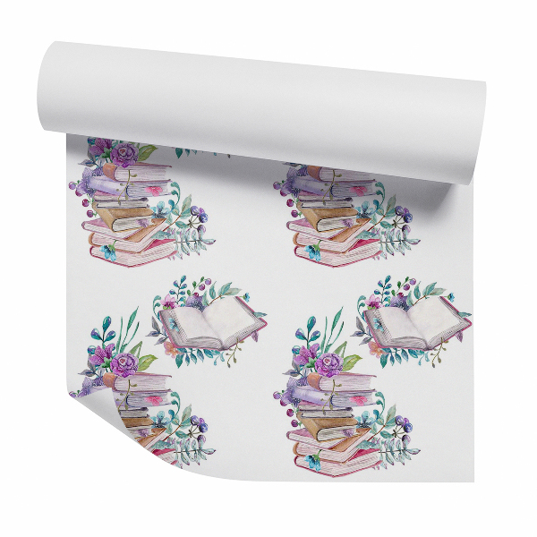 Papier peint Littérature florale