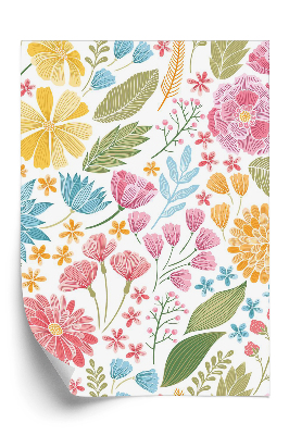 Papier peint Motif floral
