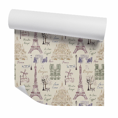 Papier peint Un voyage à travers l'Europe