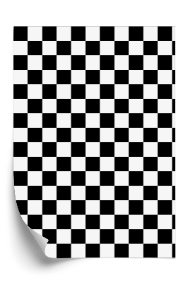 Papier peint Carré à carreaux