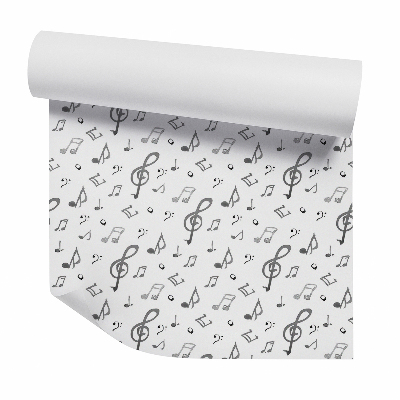 Papier peint Signes musicaux abstraits