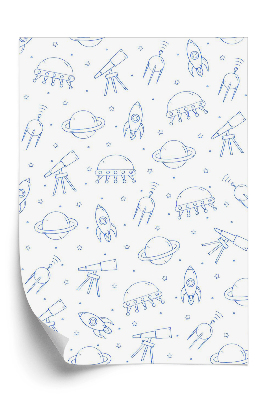 Papier peint Motif de l'espace