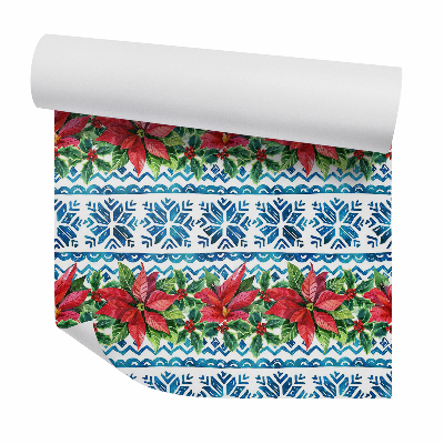 Papier peint Motif décoratif floral