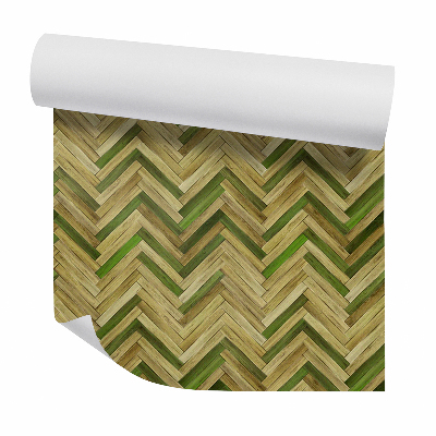 Papier peint Panneaux décoratifs en bois vert