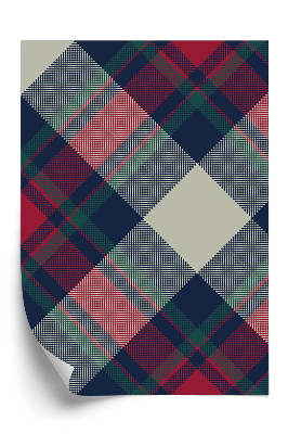Papier peint Tartan à carreaux écossais classique
