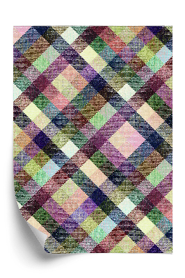 Papier peint Carreau écossais