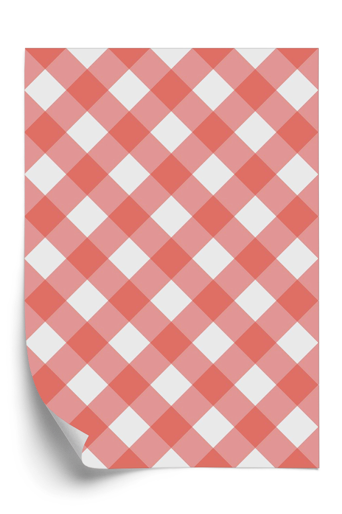 Papier peint Texture de tissu à carreaux