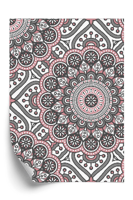 Papier peint Motif floral ethnique de mandala