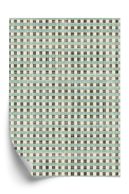 Papier peint Tissu à carreaux