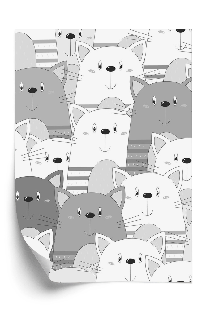 Papier peint Chats mignons