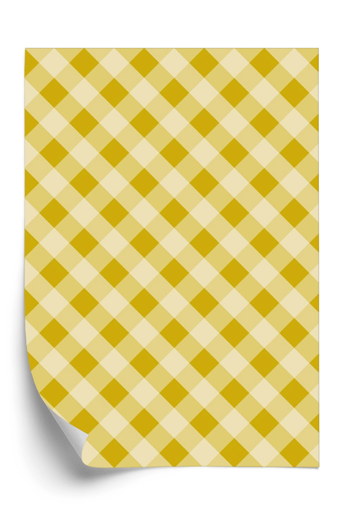 Papier peint Carte jaune