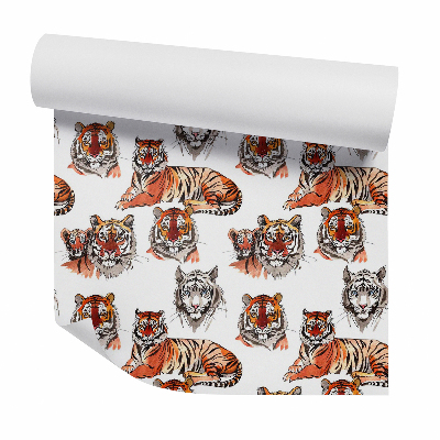 Papier peint Animaux sauvages tigres