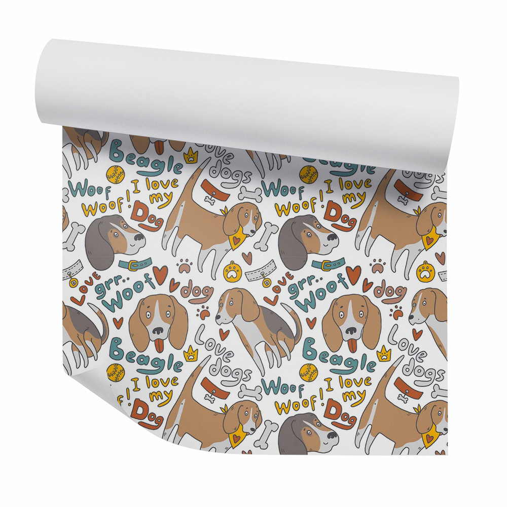 Papier peint Cartoon dogs beagle animals