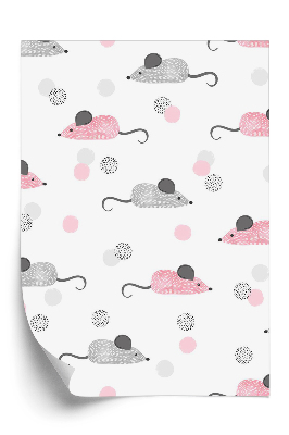 Papier peint Douces souris