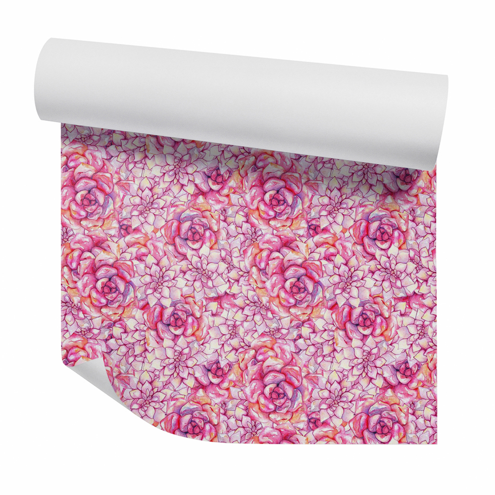 Papier peint Bouquets de fleurs abstraits