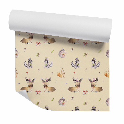 Papier peint Dessin d'animaux décoratifs
