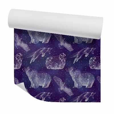 Papier peint Constellation animal nuit