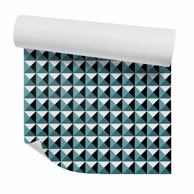 Papier peint Espace abstrait de carrés