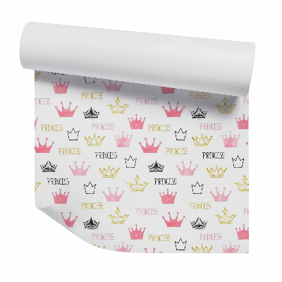 Papier peint Couronnes colorées pour une princesse