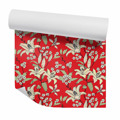 Papier peint Motif floral chinois