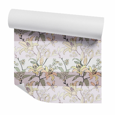 Papier peint Tulipes chinoises décoratives