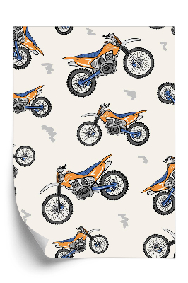 Papier peint Moto moderne