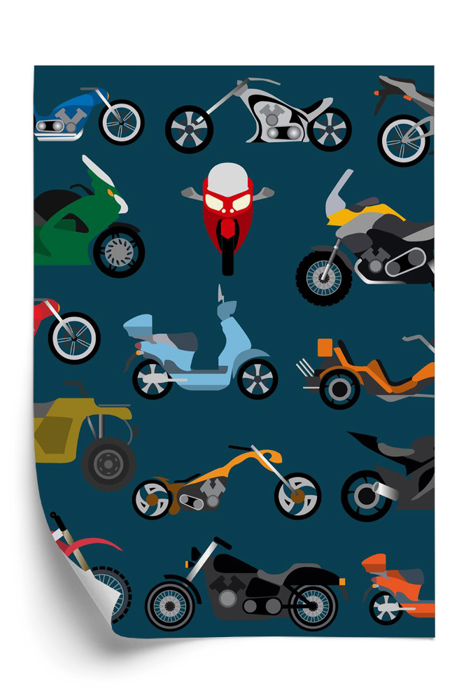 Papier peint Motos et scooters