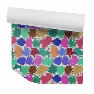 Papier peint Échantillons de peinture colorée