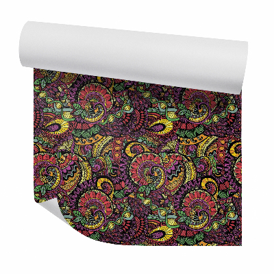 Papier peint Abstraction colorée et hypnotique